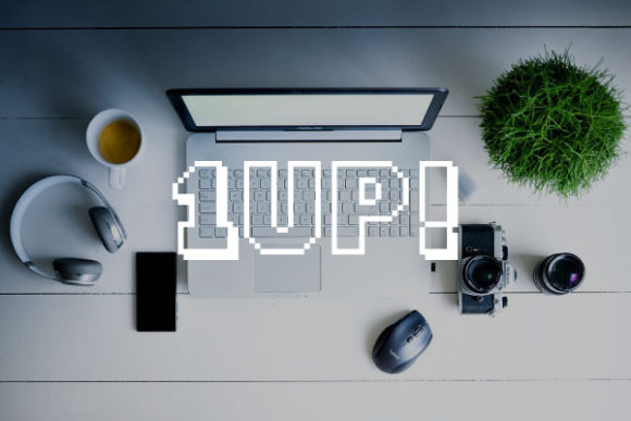1Up: A Futuristic Display Font for Modern Design Needs