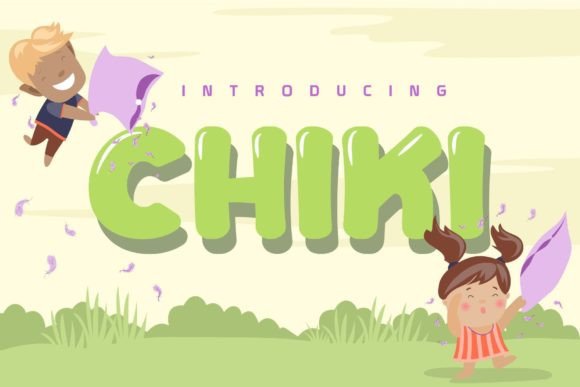 Chiki: A Playful Font for Creative Designers