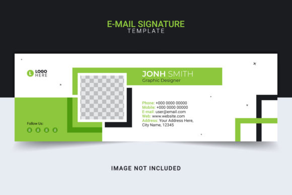 Email Signature Template Design 07: A Versatile Tool for Professional Branding