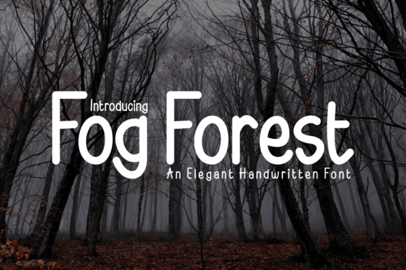 Fog Forest Font: A Versatile Handwritten Type for Creative Workflows