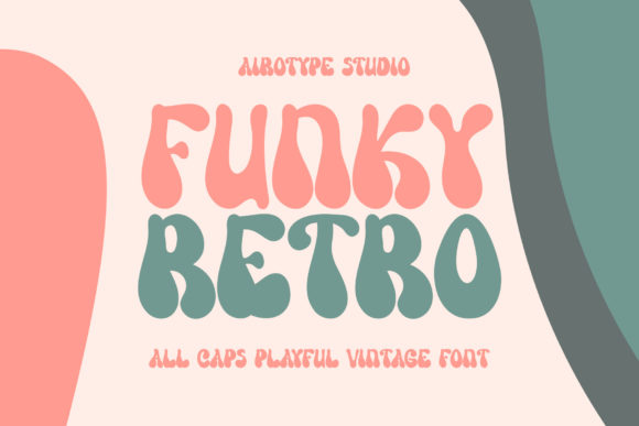 Funky Retro: A Bold Vintage Font with Modern Flair