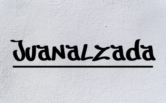 Juanalzada: A Futuristic Font for Modern Creative Workflows