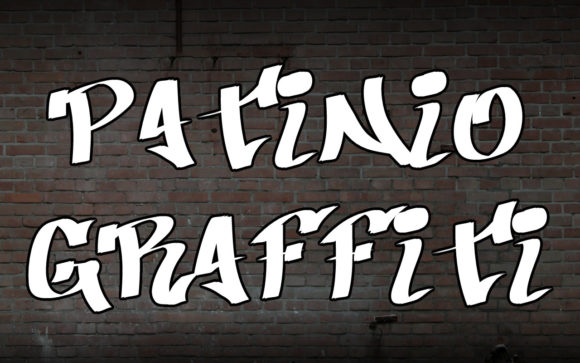 Patinio Graffiti: A Bold Statement in Modern Typography